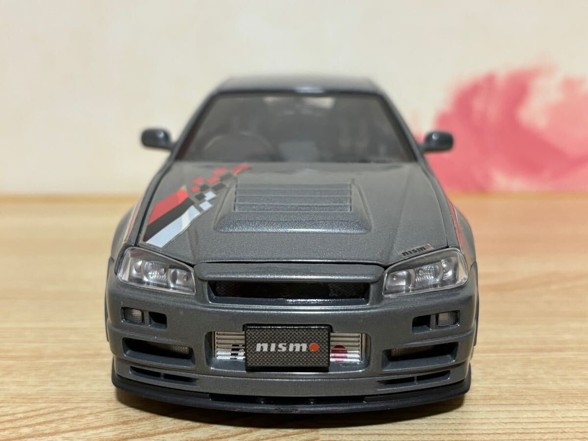 送料無料 1/24 日産 スカイライン GT-R R34 Z-tune ミニカー 送料無料 1/24 日産 スカイライン GT-R R34 Z-tune ミニカー