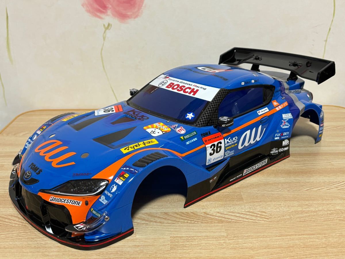 送料無料 1/10 タミヤ au トムス GR スープラ ブルー レーシング 送料無料 1/10 タミヤ au トムス GR スープラ ブルー レーシング
