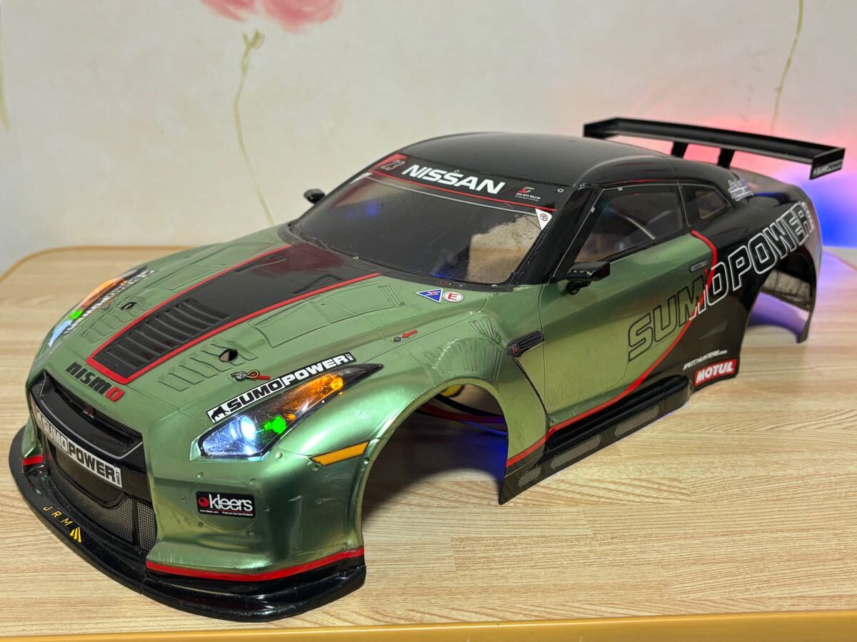 送料無料 1/10 タミヤ SUMO POWER 日産 GT-R R35 LED アンダー 送料無料 1/10 タミヤ SUMO POWER 日産 GT-R R35 LED アンダー