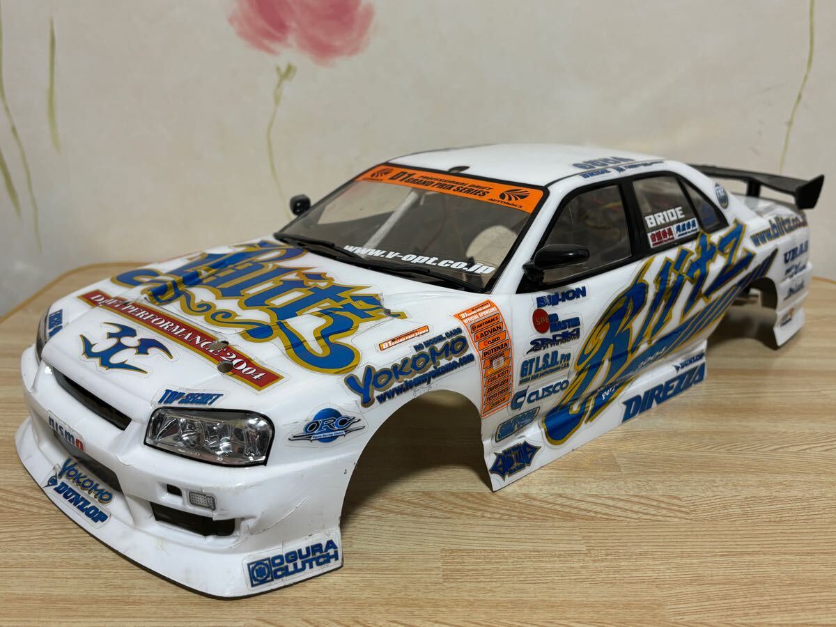 送料無料 1/10 ヨコモ 日産 スカイライン ER34 ブリッツ LED付き 送料無料 1/10 ヨコモ 日産 スカイライン ER34 ブリッツ LED付き