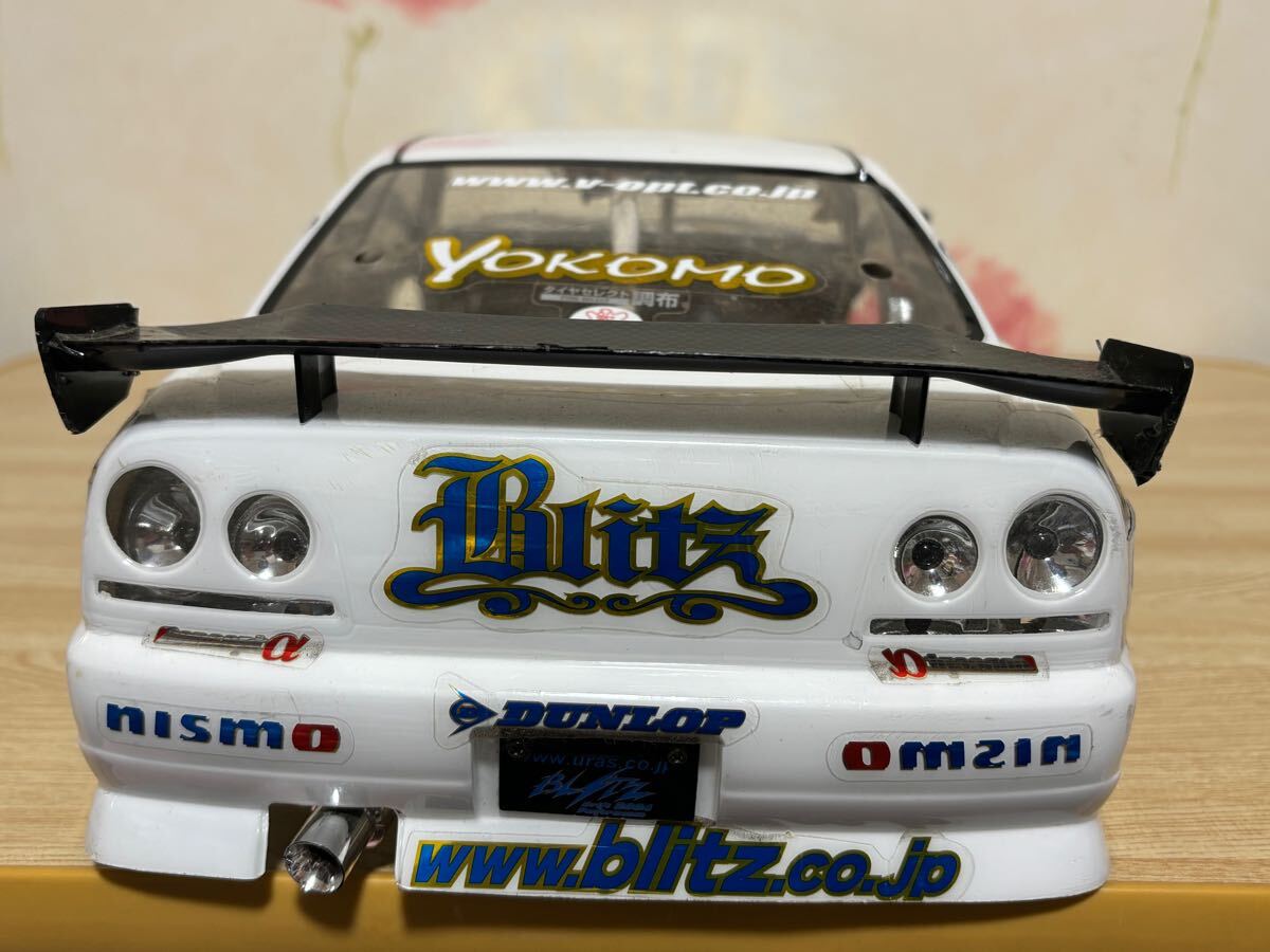 送料無料 1/10 ヨコモ 日産 スカイライン ER34 ブリッツ LED付き 送料無料 1/10 ヨコモ 日産 スカイライン ER34 ブリッツ LED付き