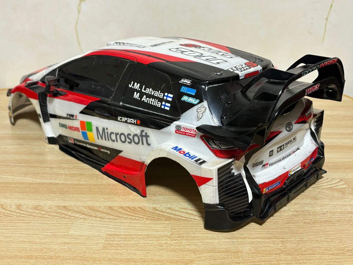 国内発送 送料無料 WRC ヤリス WRT ガズーレーシング トヨタ タミヤ 1/10 ホビーラジコン