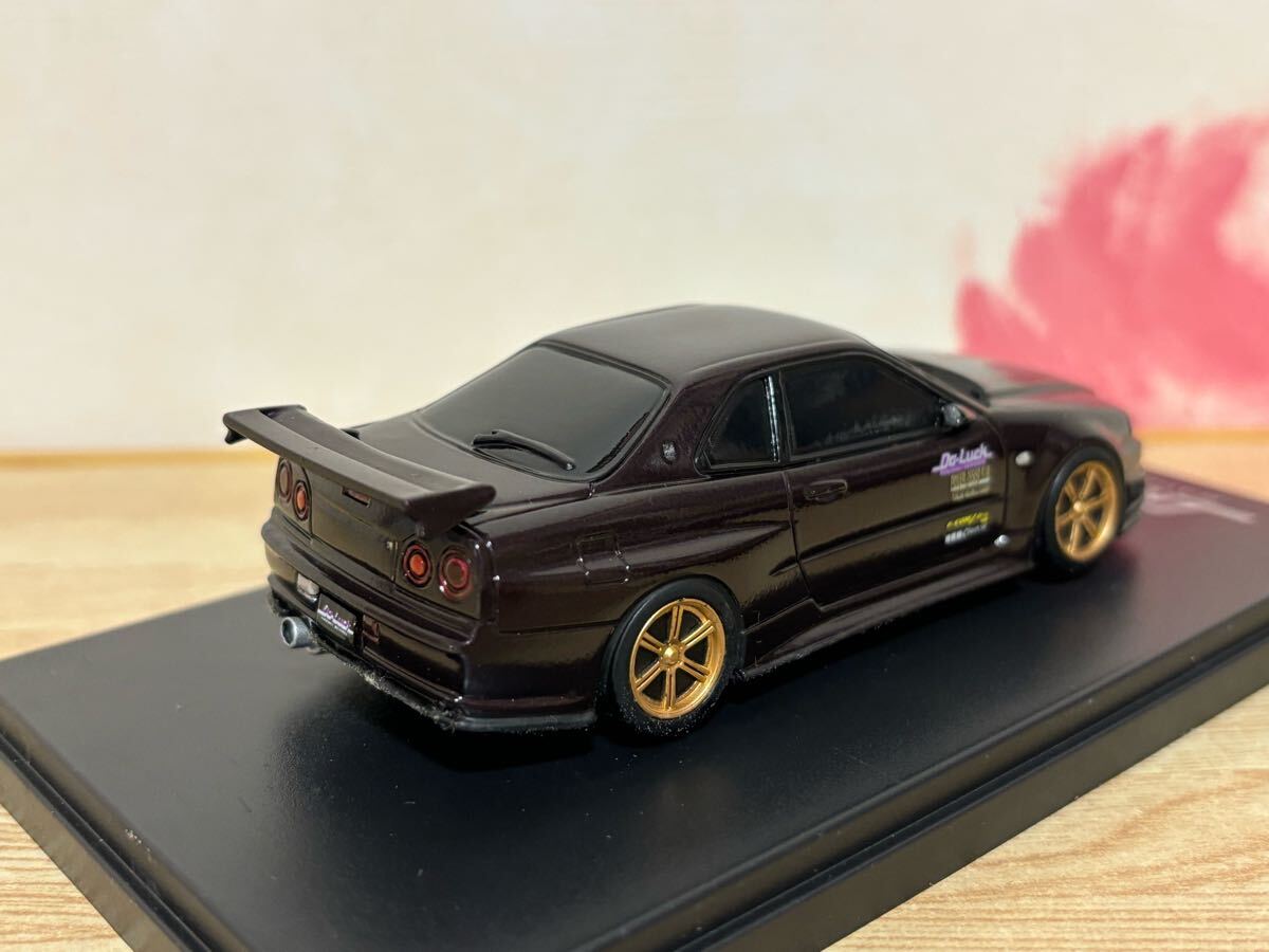 送料無料 1/43 日産 スカイライン GT-R R34 Do-Luck Racing 送料無料 1/43 日産 スカイライン GT-R R34 Do-Luck Racing