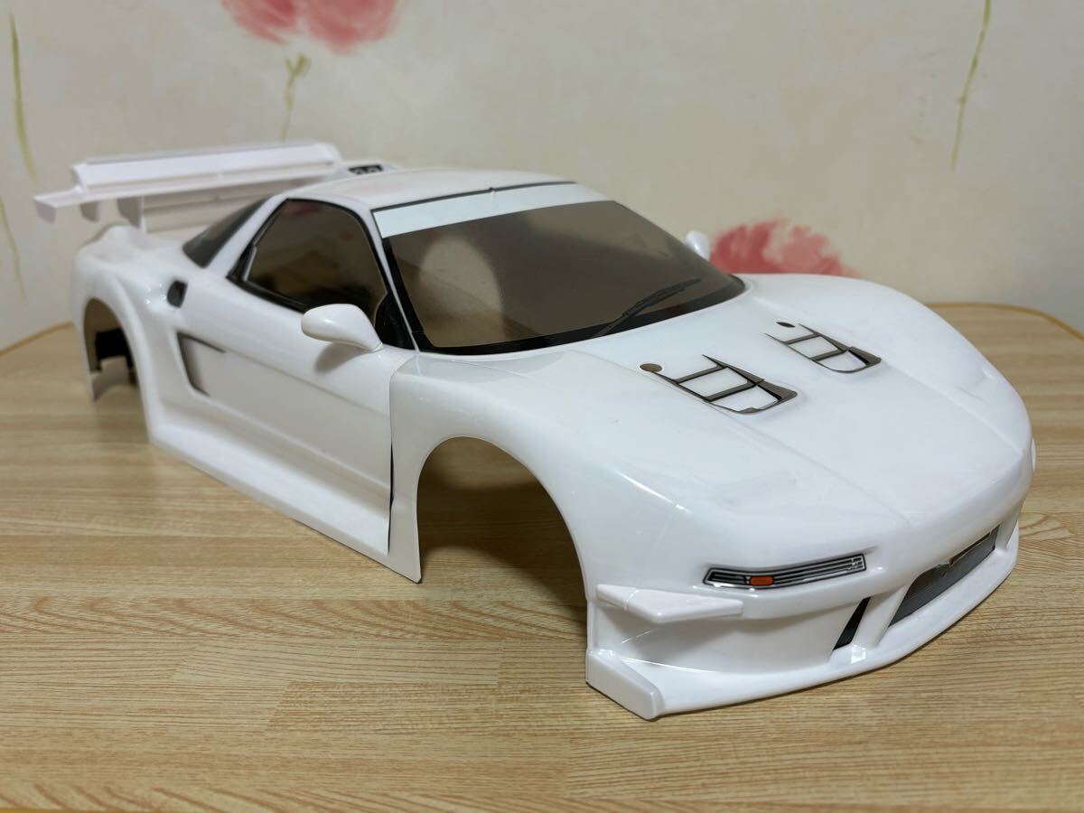送料無料 1/10 タミヤ ホンダ NSX GT ホワイト塗装済 レーシング 送料無料 1/10 タミヤ ホンダ NSX GT ホワイト塗装済 レーシング
