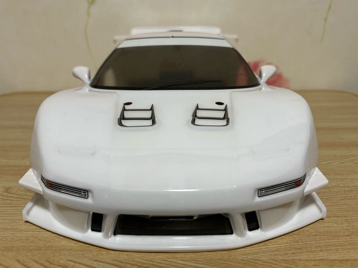 送料無料 1/10 タミヤ ホンダ NSX GT ホワイト塗装済 レーシング 送料無料 1/10 タミヤ ホンダ NSX GT ホワイト塗装済 レーシング
