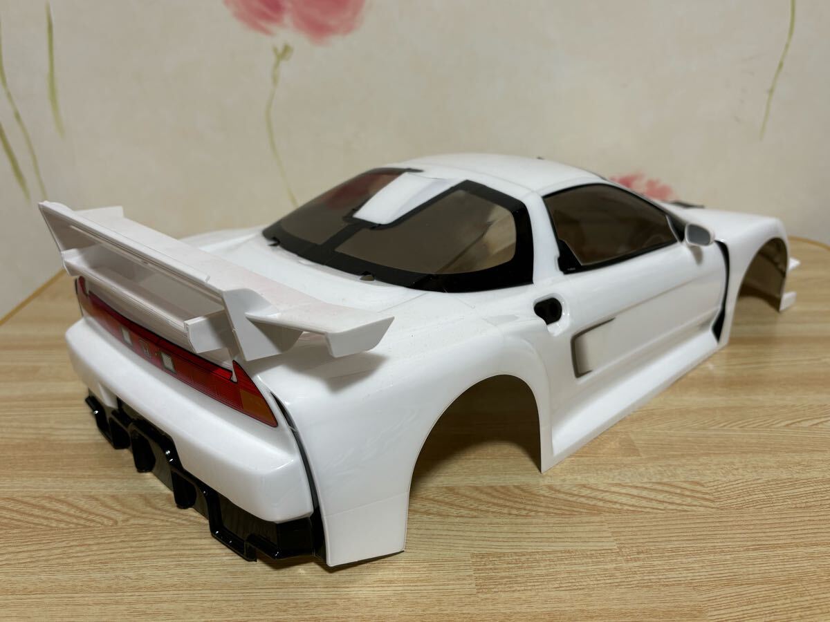 送料無料 1/10 タミヤ ホンダ NSX GT ホワイト塗装済 レーシング 送料無料 1/10 タミヤ ホンダ NSX GT ホワイト塗装済 レーシング