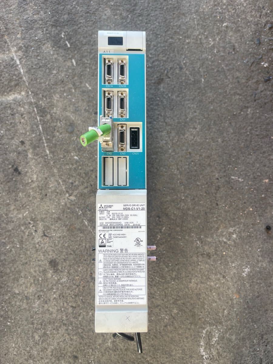 三菱 MITSUBISHI SERVO DRIVER UNIT MDS-C1-V1-20