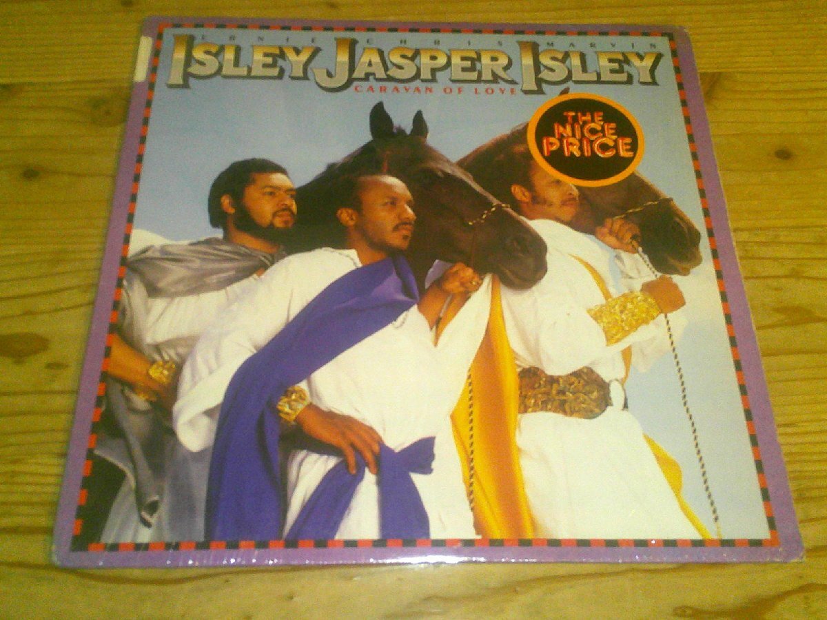 LP：ISLEY JASPER ISLEY CARAVAN OF LOVE アイズレー・ジャスパー・アイズレー：シュリンク付：US盤