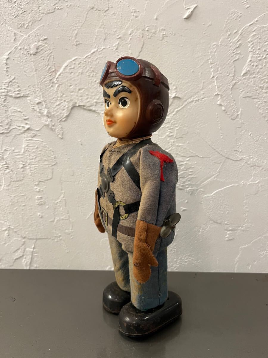 当時物 『0戦はやと』米澤製 ヨネザワ ブリキ製 ゼンマイ歩行 当時物 『0戦はやと』米澤製 ヨネザワ ブリキ製 ゼンマイ歩行