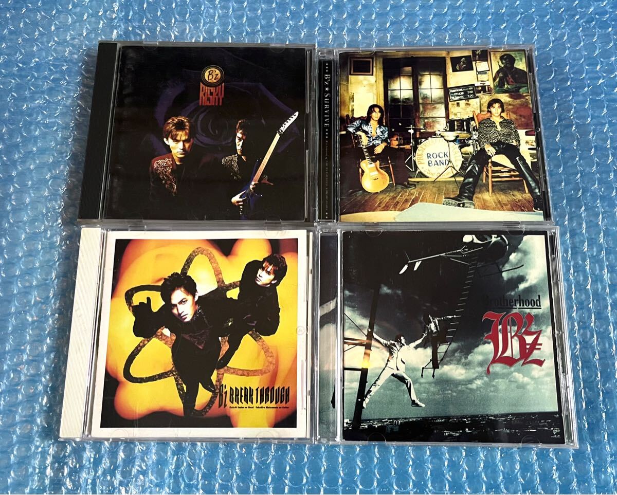 アルバム4枚 B'z [SURVIVE Brotherhood BREAK THROUGH RISKY アルバム4枚 B'z [SURVIVE Brotherhood BREAK THROUGH RISKY