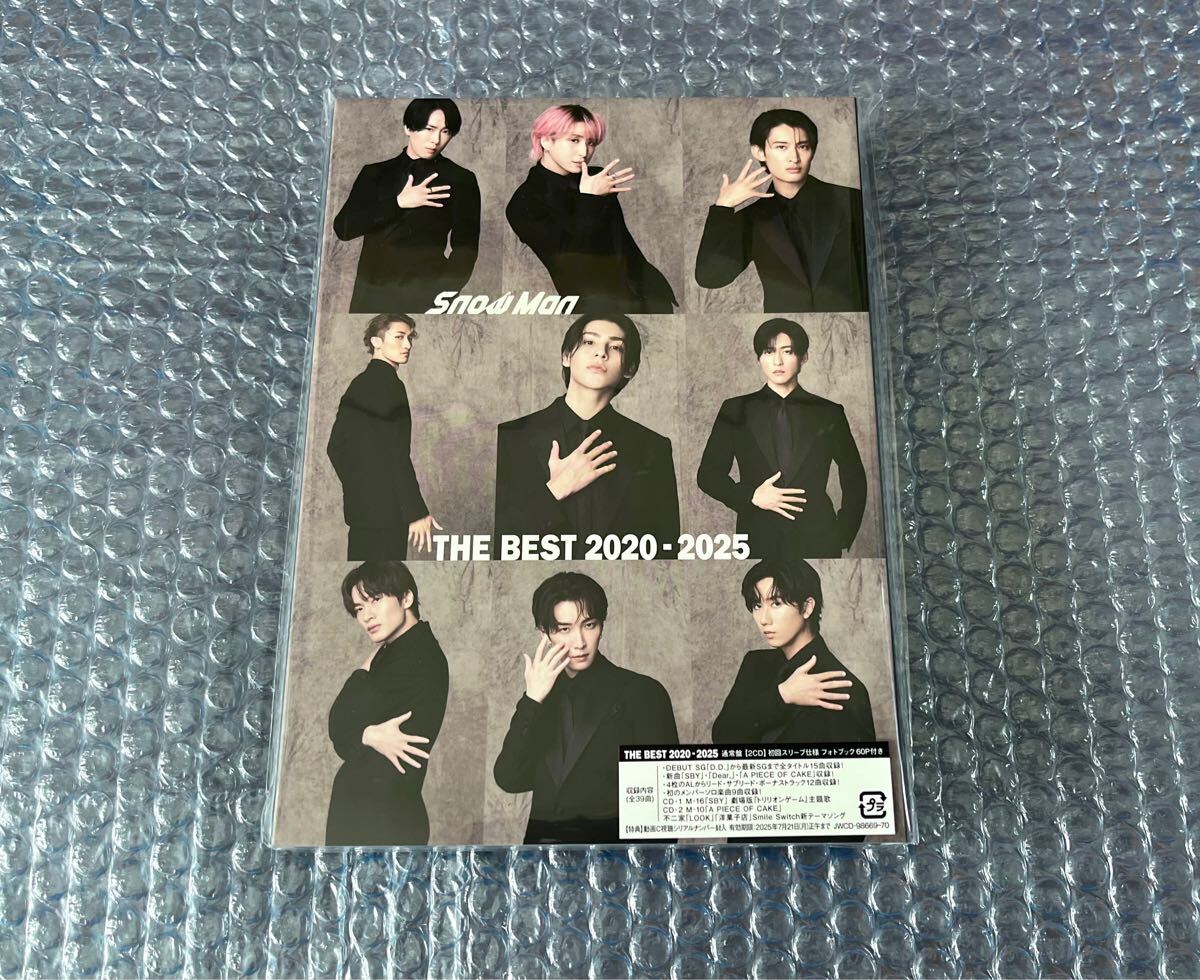 新品通常盤初回仕様2CDベストアルバム Snow Man [Snow Man『THE 新品通常盤初回仕様2CDベストアルバム Snow Man [Snow Man『THE