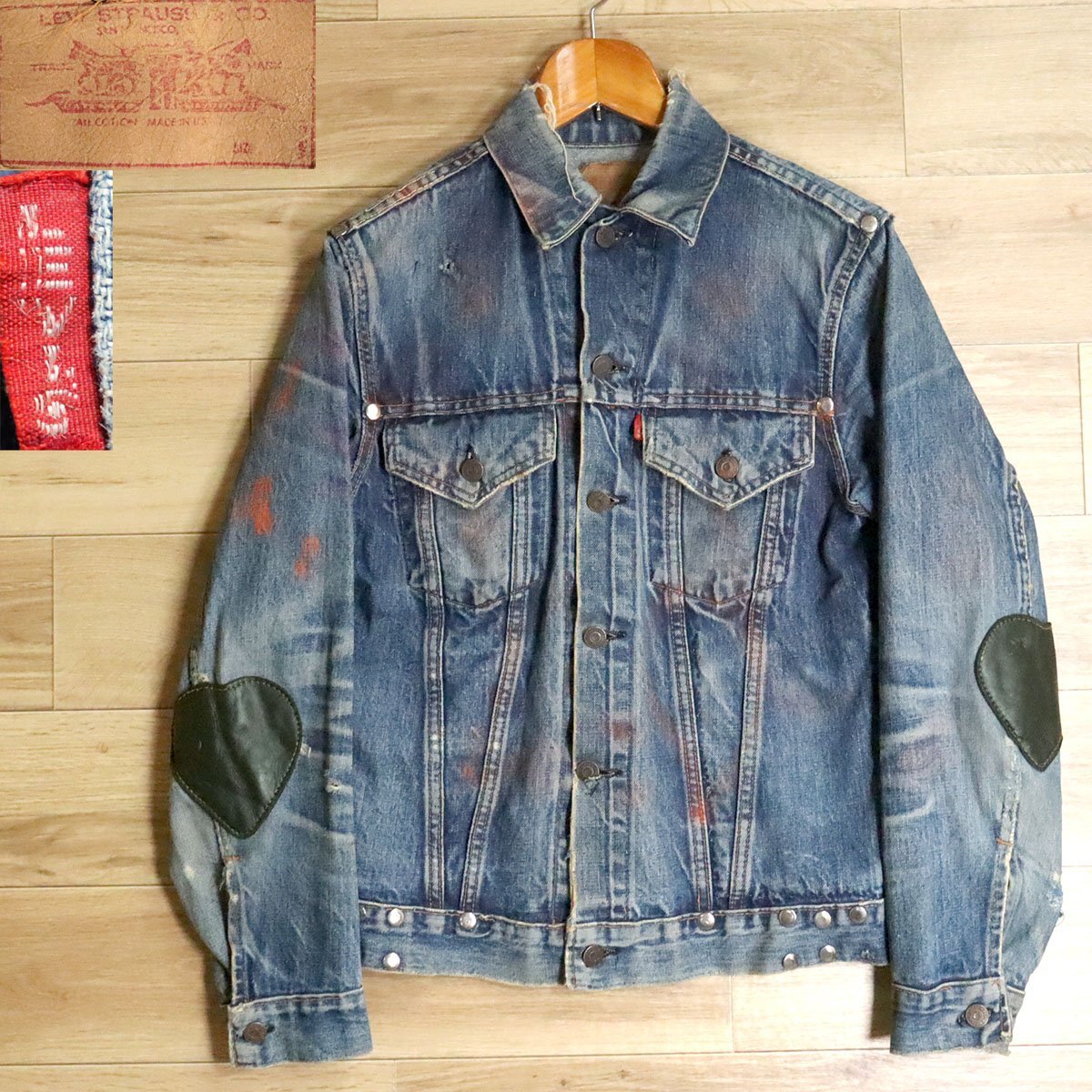 N5J/O10.10-5 60s ヴィンテージ Levi's リーバイス 4th 70505 N5J/O10.10-5 60s ヴィンテージ Levi's リーバイス 4th 70505