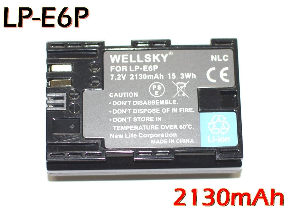 LP-E6P LP-E6NH LP-E6N 互換バッテリー 1個(gè) + LC-E6N LC-E6 Type-C USB 急速互換充電器 バッテリーチャージャー1個(gè) キヤノン EOS R5 MarkII