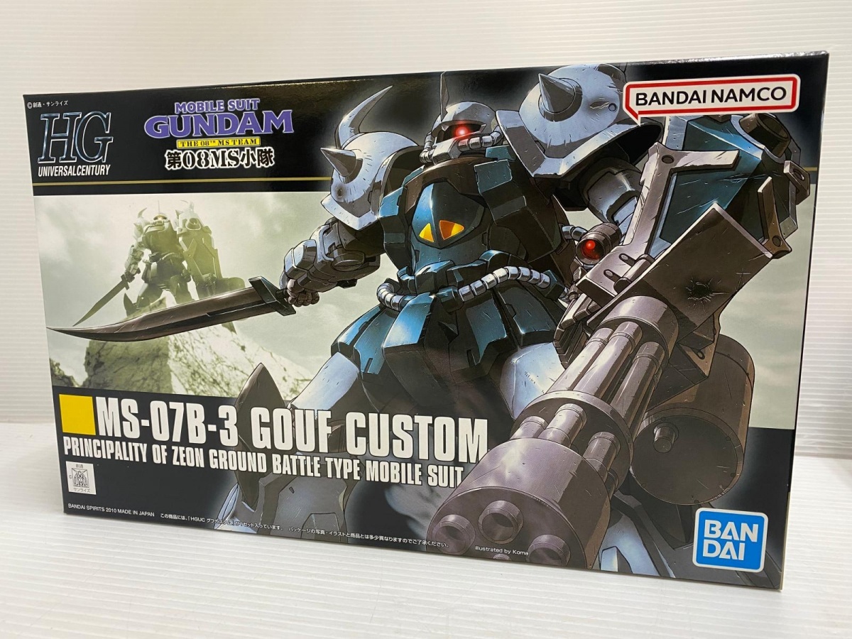 【未組立】バンダイ 機動戦士ガンダム 第08MS小隊 グフカスタム HG 1/144 ガンプラ ○YR-18294○