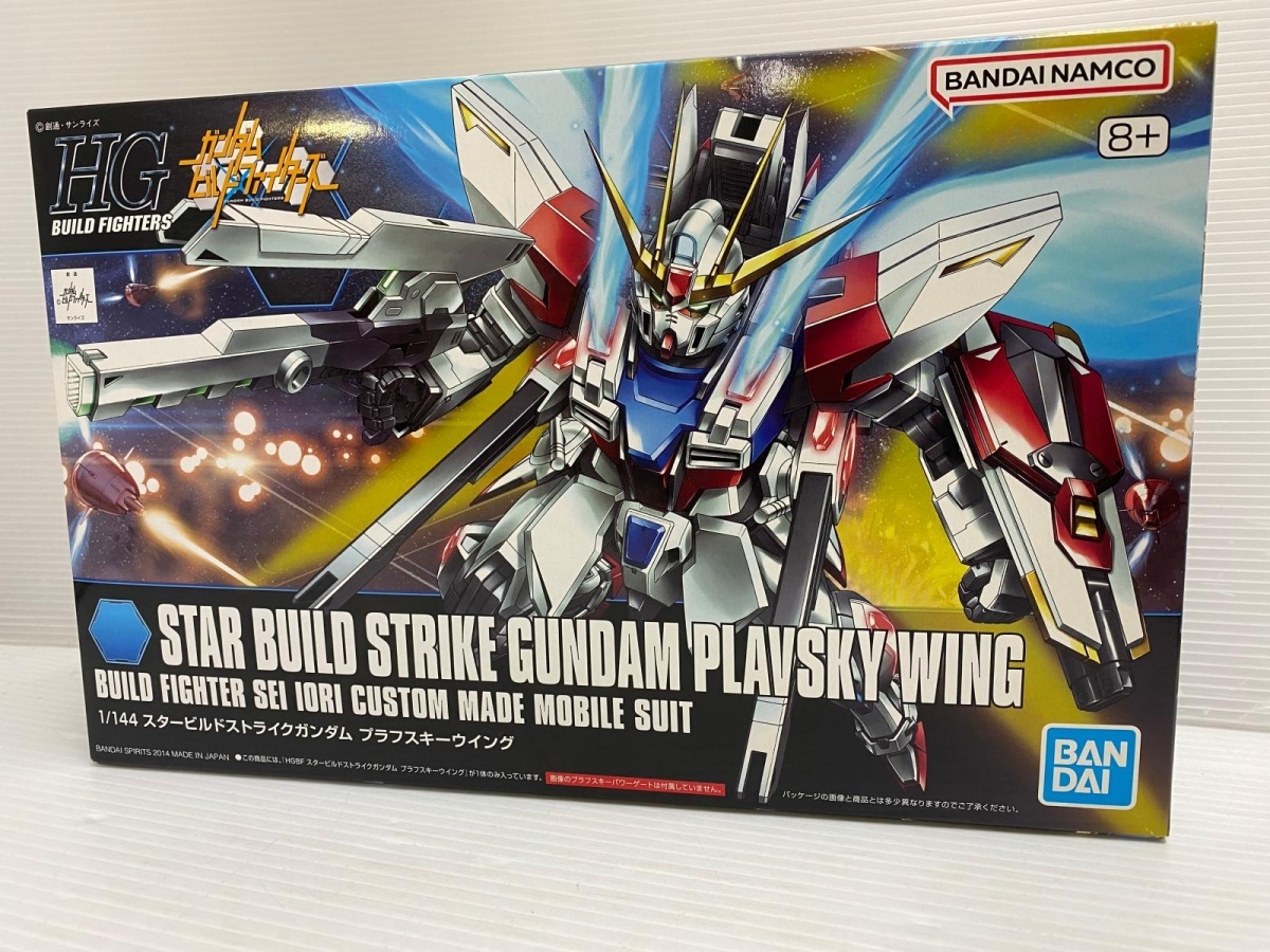 【未組立】バンダイ 機動戦士ガンダム スタービルドストライクガンダム プラフスキーウイング HG 1/144 ガンプラ ○YR-18296○