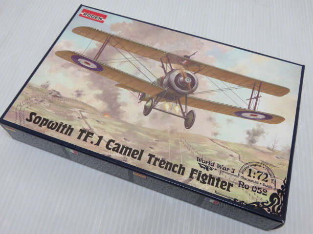 【中古未組立品】 ローデン Roden 1:72 Sopwith TF.1 キャメルトレンチファイター グラウンドアタック 〇YR-113582〇
