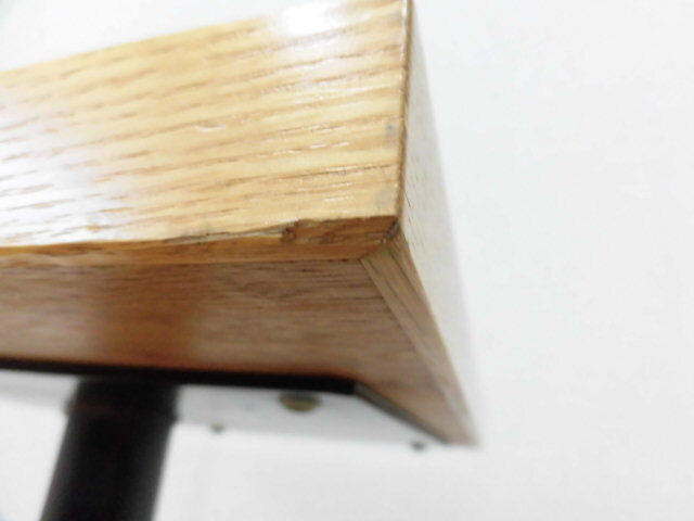  б/у кухня для бизнеса прямоугольник Cafe стол C из дерева 4 угол ножек 1 человек для 2 человек для W400×D400×H840mm магазин еда и напитки магазин капот пальто обеденный цветок магазин 