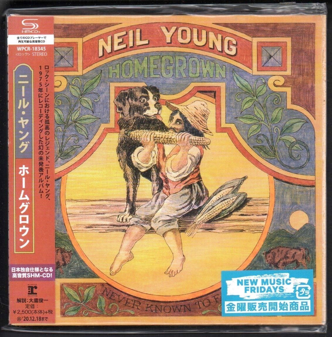 ■ニール?ヤング■「ホーム?グロウン」■幻の未発表■高品質(zhì)SHM-CD(日本獨自仕様)■紙ジャケ■WPCR-18345■2020/6/19発売■美品です■