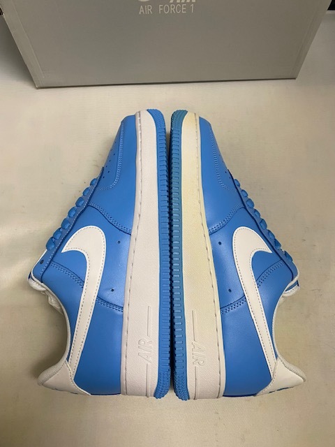 【訳あり新品】AIR FORCE 1 '07 DC2911-400 UNIVERSITY BLUE/WHITE US9.0 27.0cm エアーフォース ワン ユニバーシティブルー _画像7
