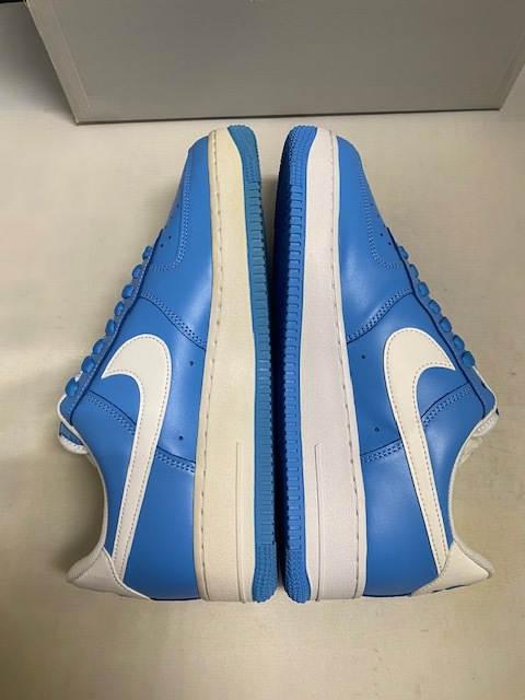 【訳あり新品】AIR FORCE 1 '07 DC2911-400 UNIVERSITY BLUE/WHITE US9.0 27.0cm エアーフォース ワン ユニバーシティブルー _画像8