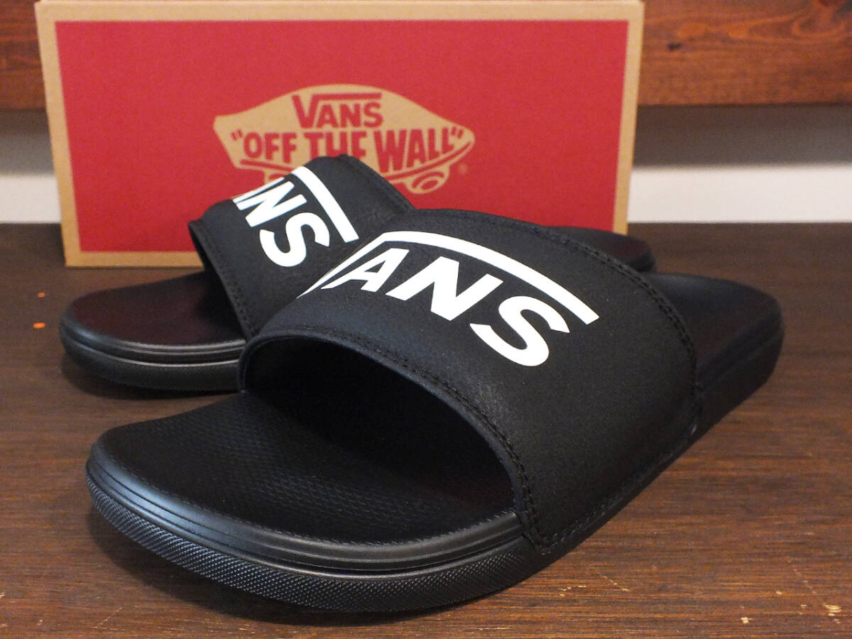 新品 8.0 26.0cm USA企画 VANS MTE LA COSTA SLIDE-ON BLACK バンズ ヴァンズ スライド オン サンダル ブラック