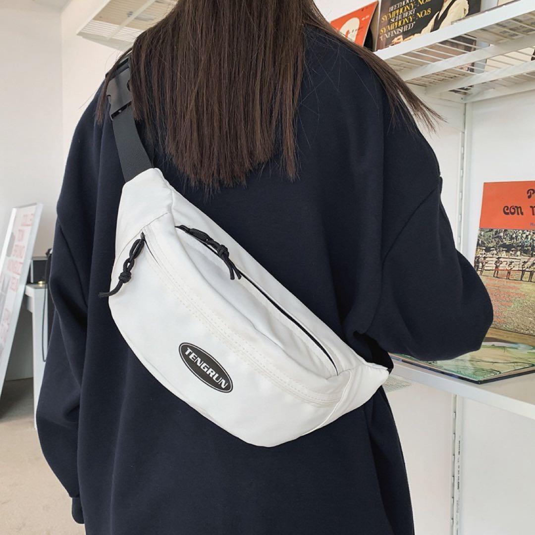 ボディバッグ ショルダーバッグ 白 シンプル