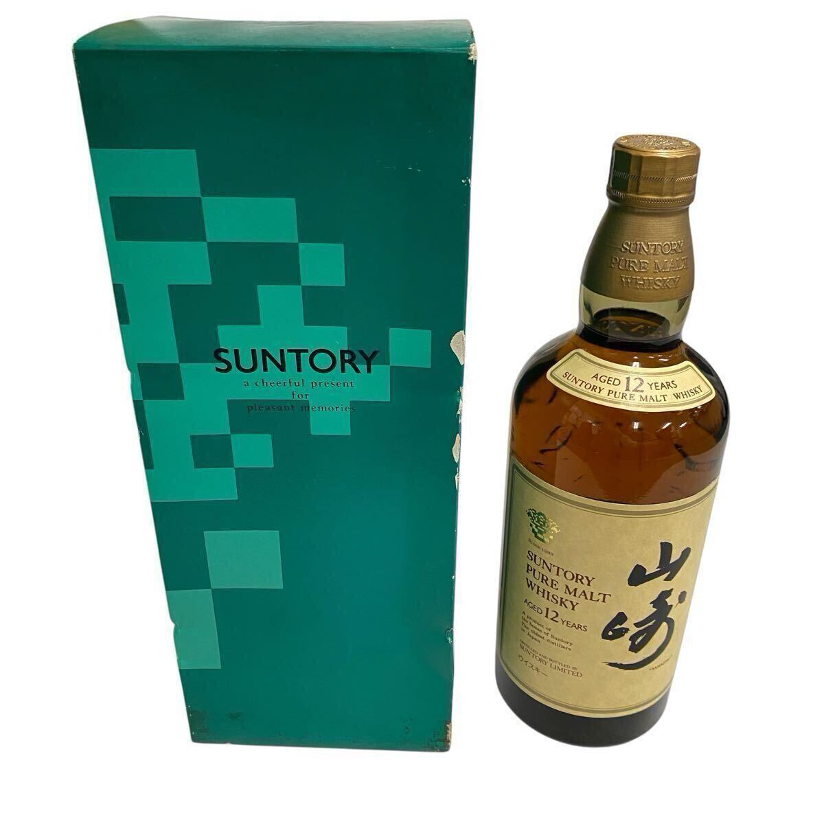 サントリー ウイスキー 山崎 12年 響 マーク 未開栓 750ml 緑箱 サントリー ウイスキー 山崎 12年 響 マーク 未開栓 750ml 緑箱