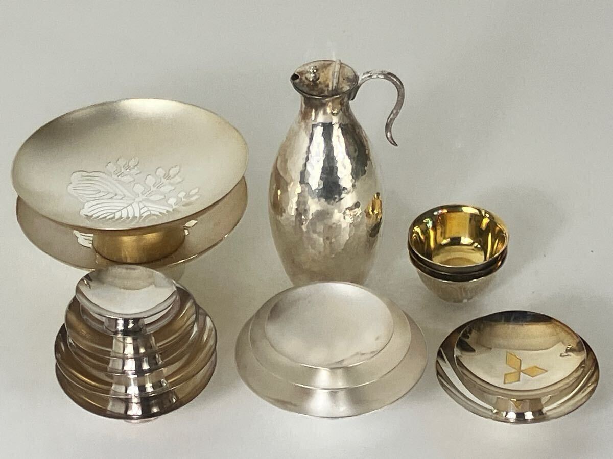 特別セーフ 銀杯 純銀 silver1000 まとめて 約300g 刻印あり 地金 コレクション
