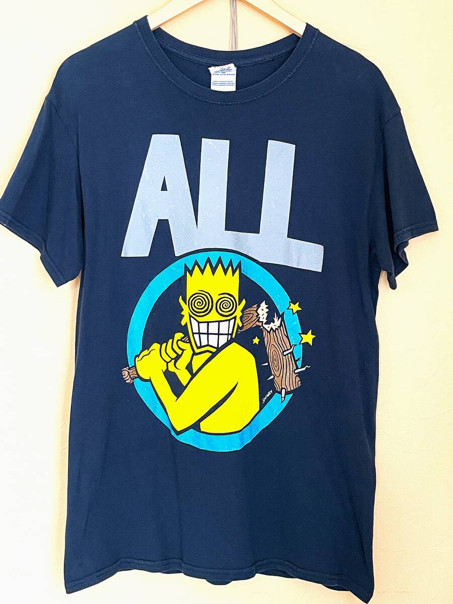 ALL /バンドT/ディセンデンツ DESCENDENTS/ブラック/Mサイズ/オフィシャル/メロコア/ハイスタ/90ｓ