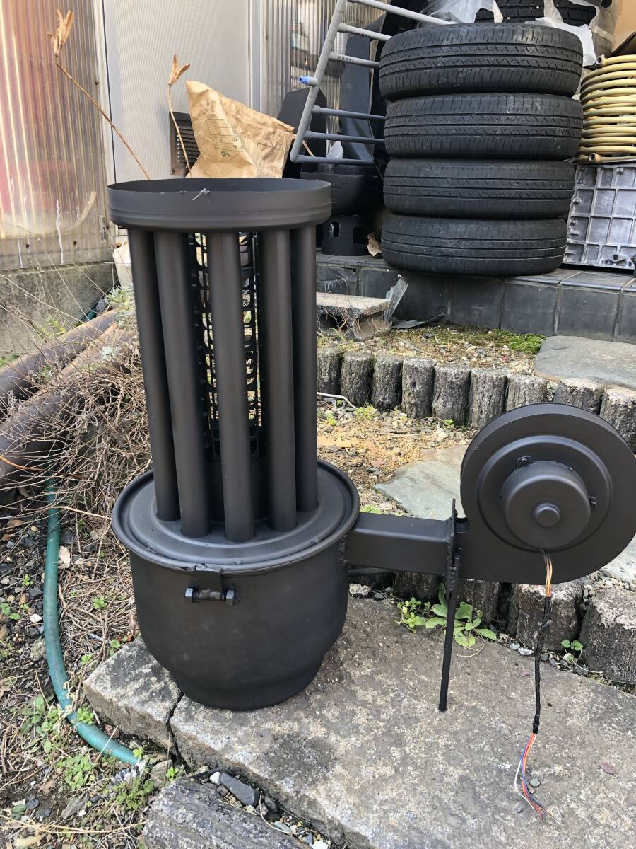 廃油ストーブ兼コンロ台 二次燃焼式ジェットヒーター 完全燃焼 廃油ストーブ兼コンロ台 二次燃焼式ジェットヒーター 完全燃焼