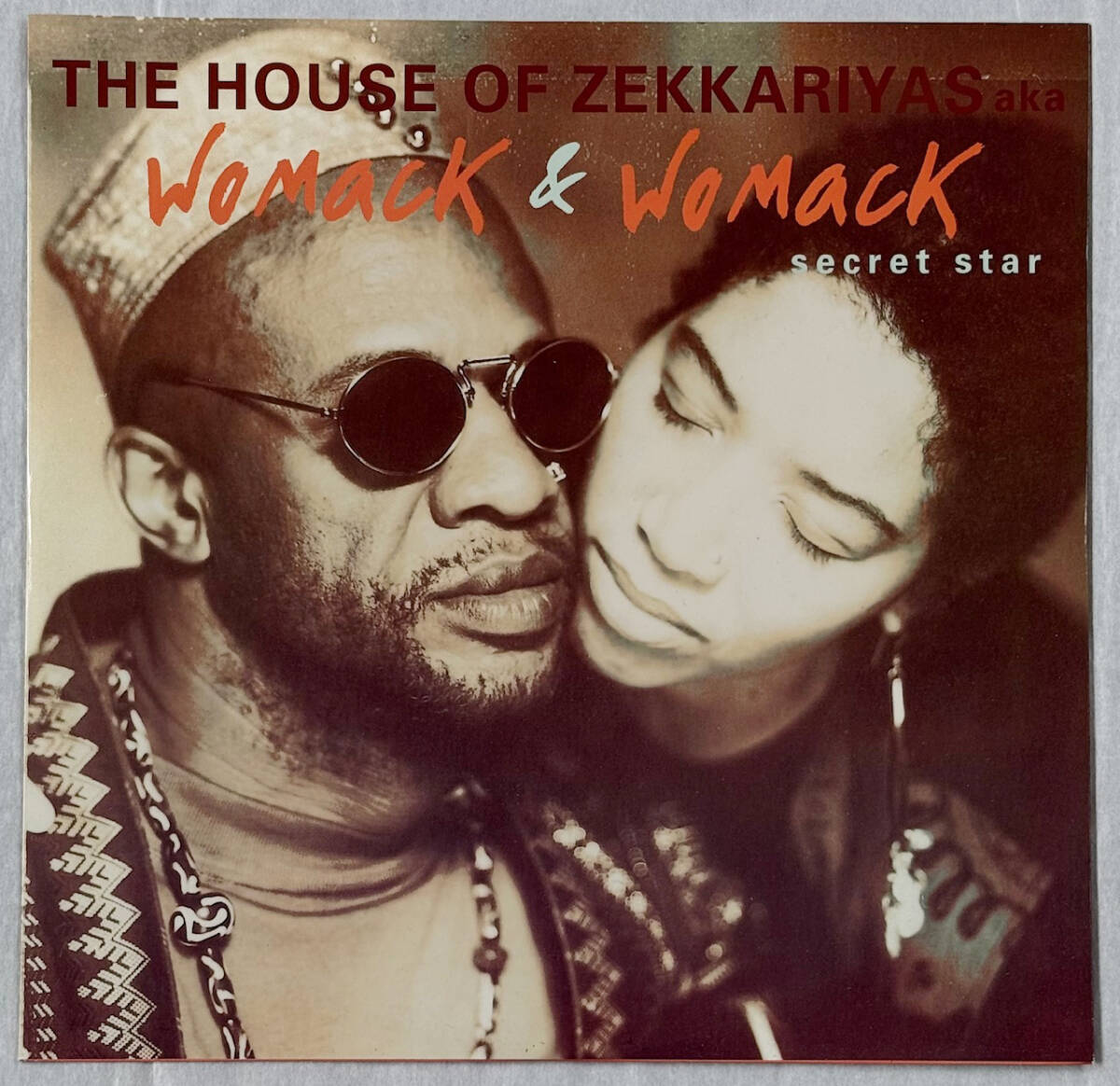 ■1994年 オリジナル UK盤 The House of Zekkariyas Aka Womack & Womack - Secret Star 12”EP W 0222(T) Warner Bros. Records