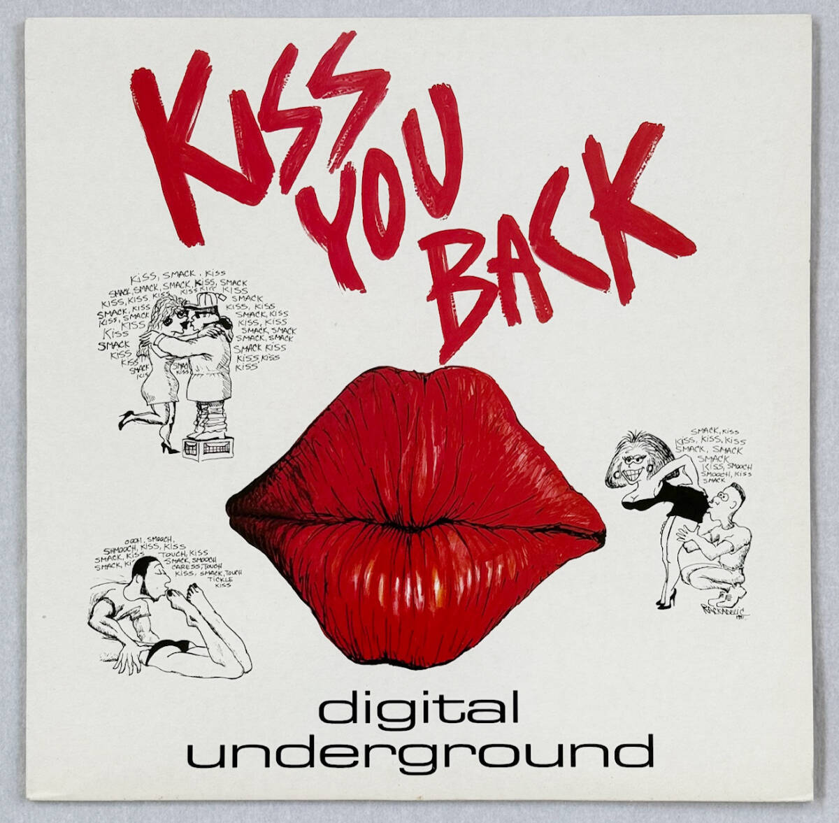 ■1991年 オリジナル UK盤 digital underground - Kiss You Back 12”EP BLRT 63 Big Life