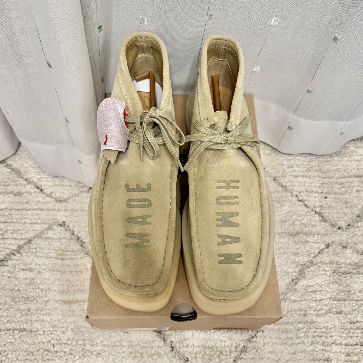 27cm HUMAN MADE Clarks Wallabee ヒューマンメード クラークス 27cm HUMAN MADE Clarks Wallabee ヒューマンメード クラークス