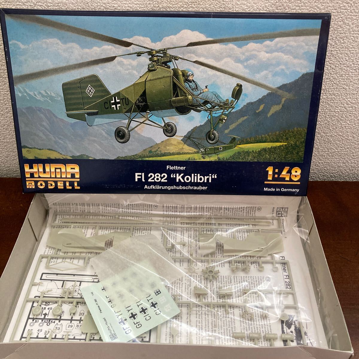 フーマモデル 1/48 フレットナー FL 282 コリブリ