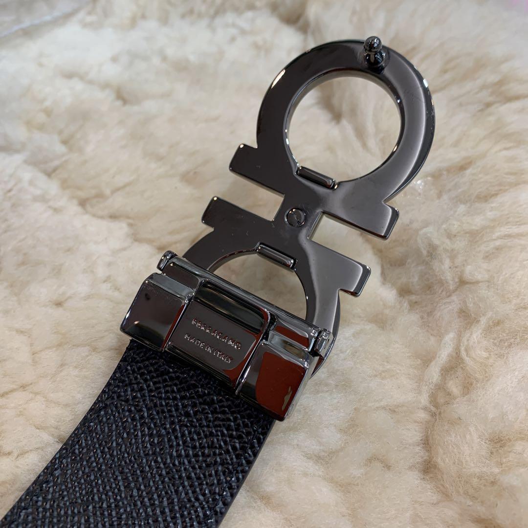 не использовался товар *SalvatoreFerragamo gun chi-ni ремень двусторонний