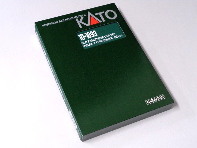 KATO JR西日本 マイテ49+旧形客車 4両セット #10-1893