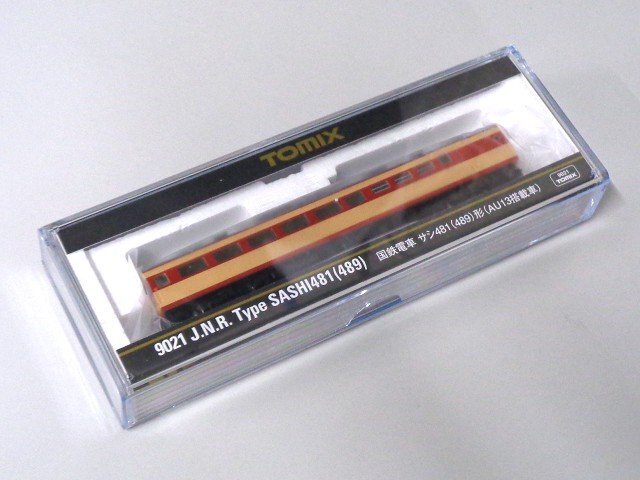 TOMIX Nゲージ 国鉄電車 サシ481 (489) 形 AU13搭載車 #9021