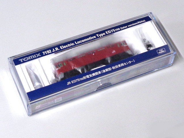 TOMIX Nゲージ JR ED75 700形 後期型 秋田車両センター #7192