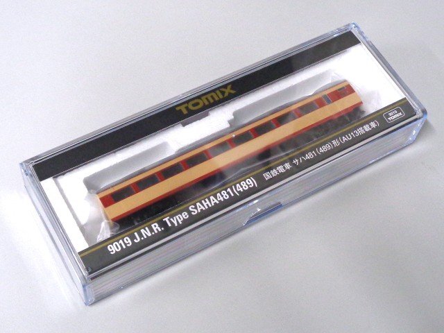 TOMIX Nゲージ 国鉄電車 サハ481 (489) 形 AU13搭載車 #9019
