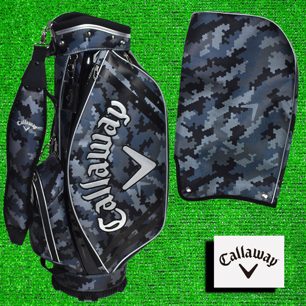 Ｃallaway キャロウェイ キャディバッグ９型【ブラック/カモ】新品！