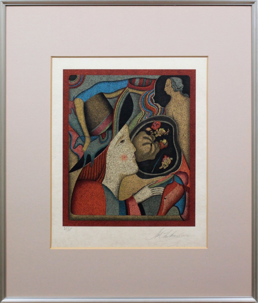 ミハイル・シュミアキン 「メタフィジック」 リトグラフ 版画 絵画 - 北海道画廊