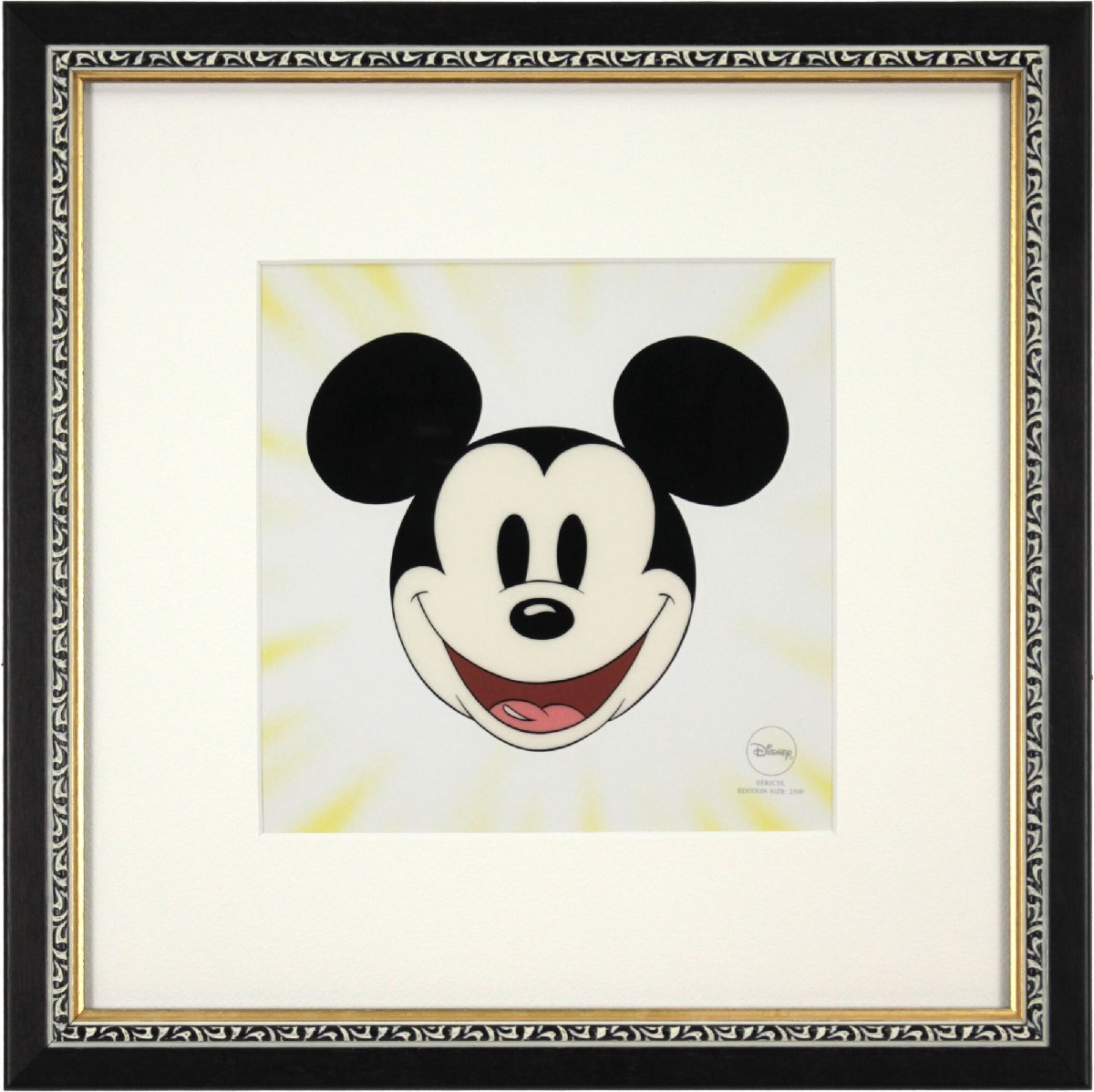 ディズニー ミッキーマウス Here's Micky セル画 DISNEY (ディズニー) ミッキーマウス セル画 Here's Mickey