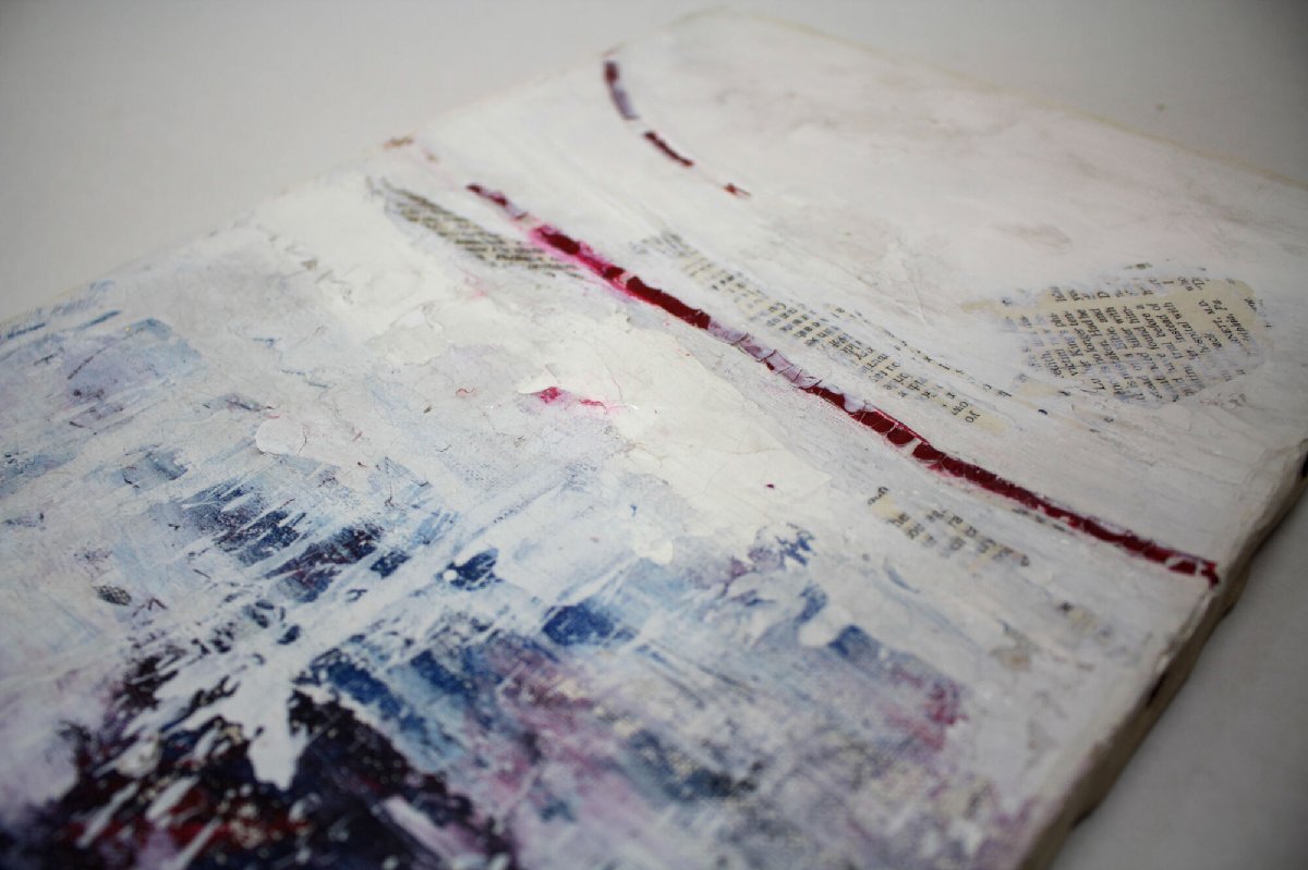 高橋英生『抽象』油彩画【真作保証】 絵画 高橋英生『抽象』油彩