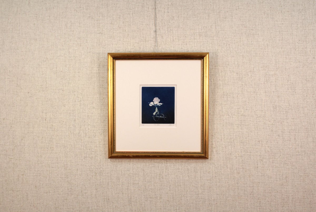 作家不明『the Bike』銅版画 絵画 作家不明 「the Bike」 銅版画 絵画 - 北海道画廊