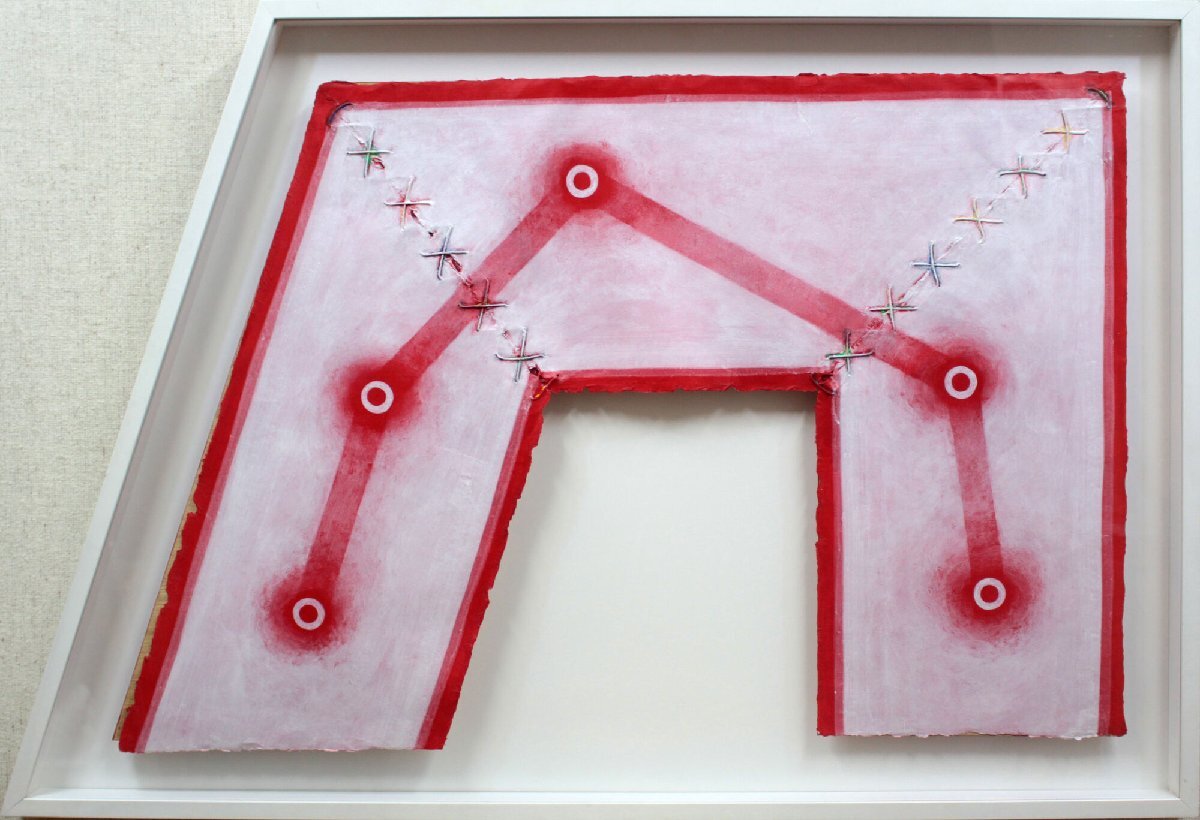 米谷雄平 「作品86-6a」 アクリル画 絵画 - 北海道画廊