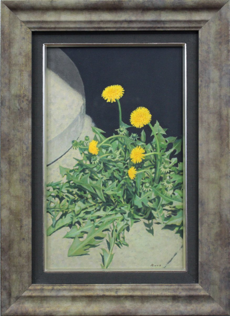 佐々木敏光 「日向草」 アクリル画 絵画 - 北海道画廊
