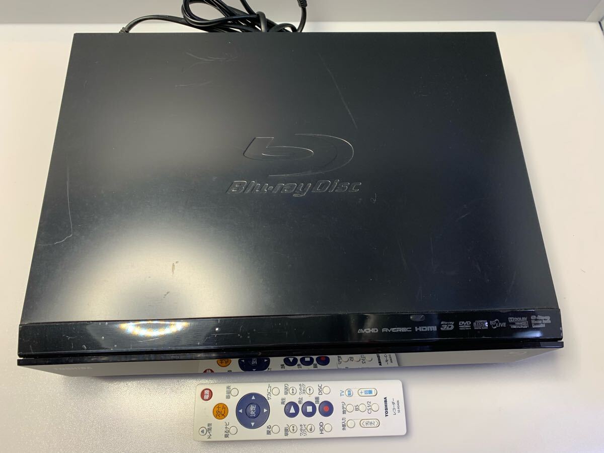 H5-1-5012809 東芝 2チューナー ブルーレイレコーダー 『RD-BZ810』 リモコン付き