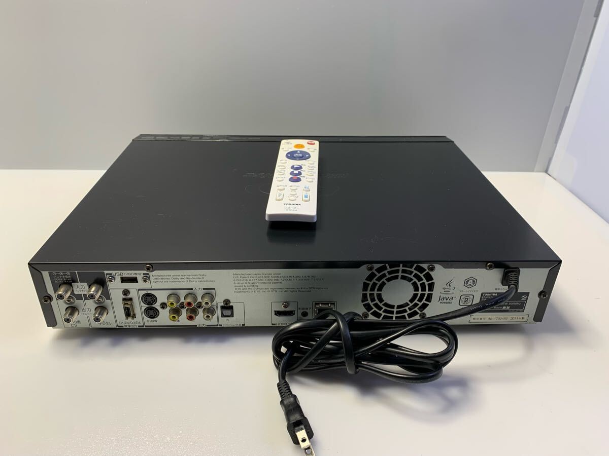 H5-1-5012809 東芝 2チューナー ブルーレイレコーダー 『RD-BZ810』 リモコン付き