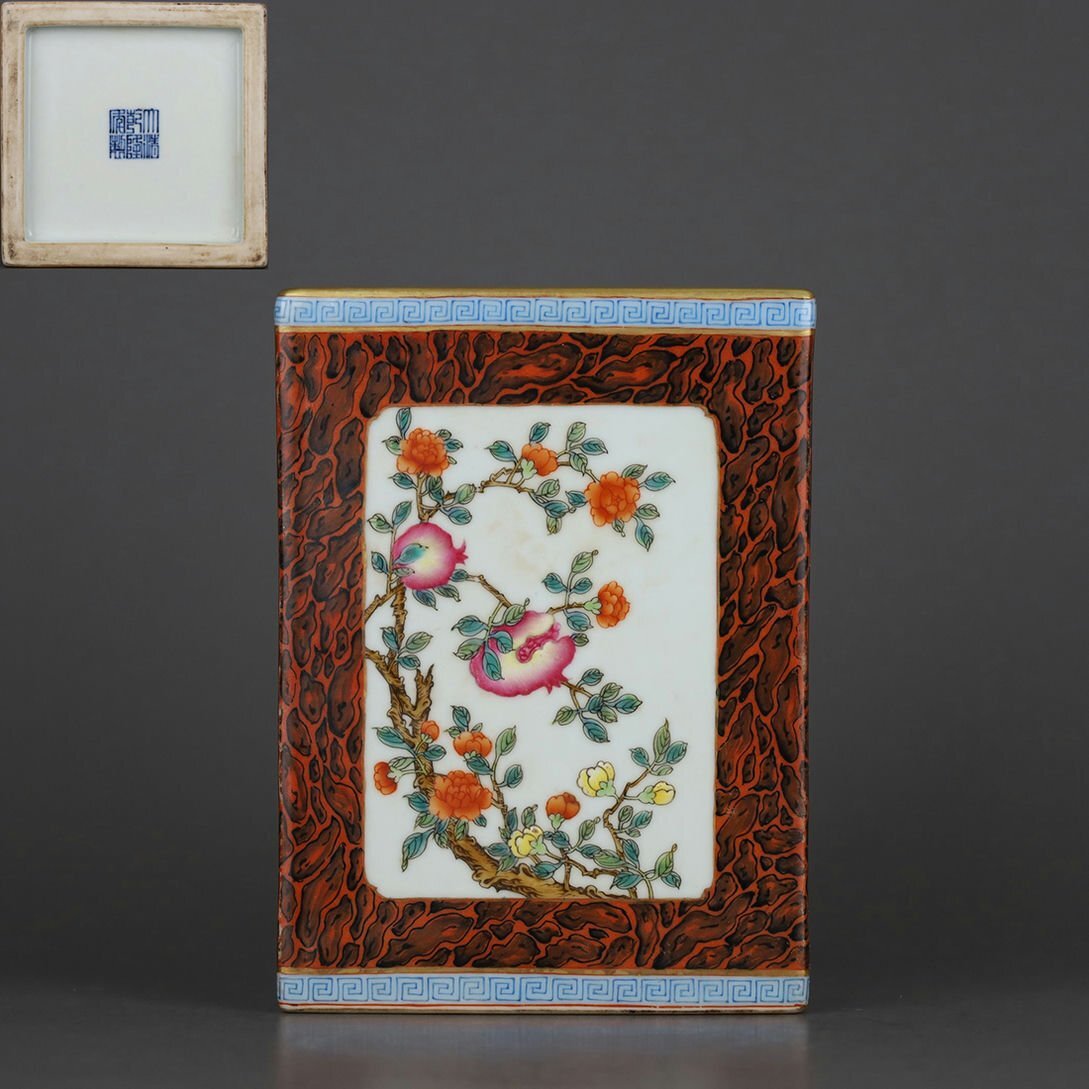 パステル蒔絵花鳥開窓花瓶 工芸品 くらい 美術品 置物 パステル蒔絵花鳥開窓花瓶 工芸品 くらい 美術品 置物