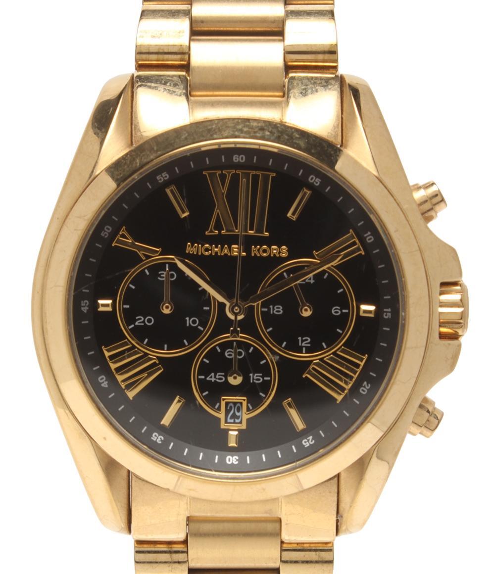 訳あり 腕時計 MK-5739 ブラッドショー クオーツ ブラック メンズ MICHAEL KORS